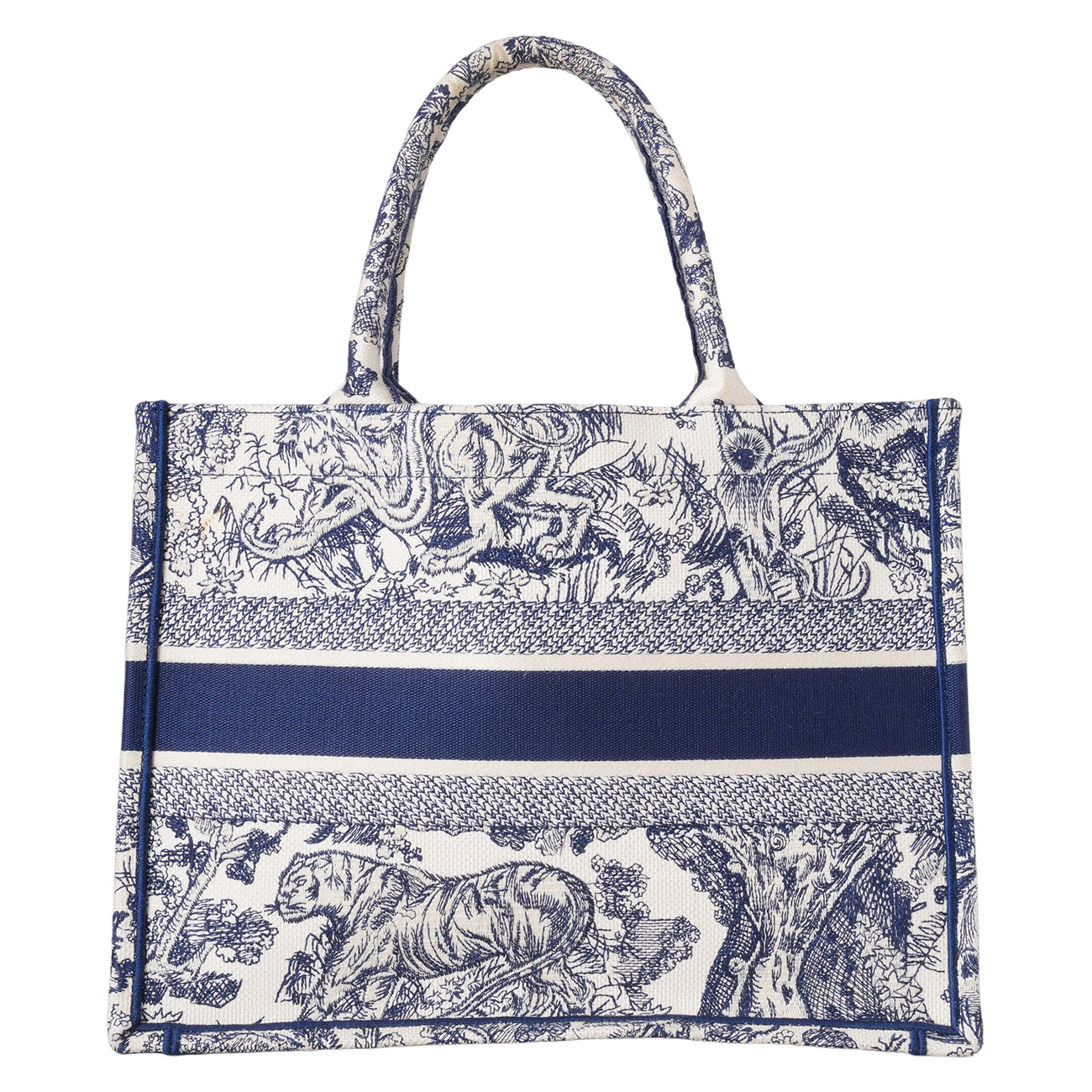 CHRISTIAN DIOR(USED)디올 뜨왈 드 주이 북토트 36